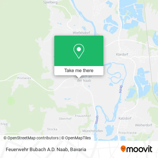 Карта Feuerwehr Bubach A.D. Naab