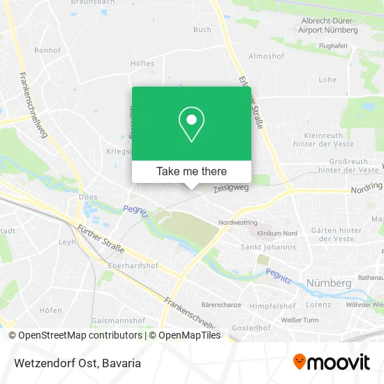 Карта Wetzendorf Ost