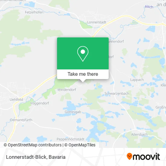 Lonnerstadt-Blick map