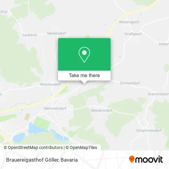 Карта Brauereigasthof Göller