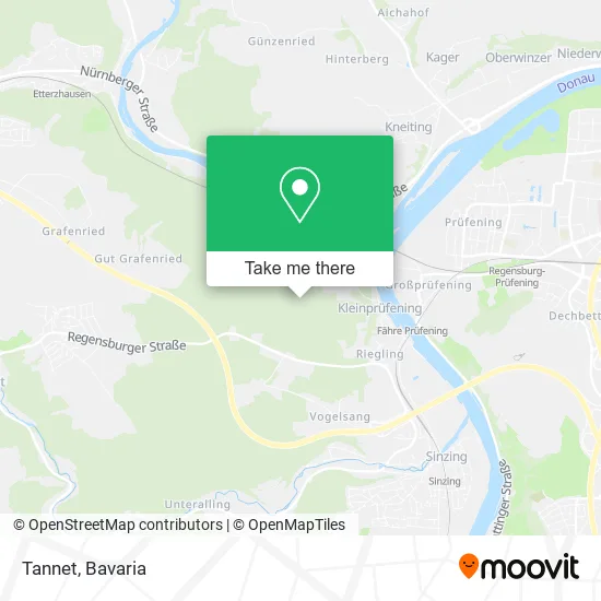 Карта Tannet