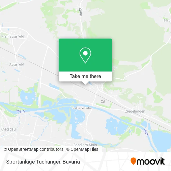 Карта Sportanlage Tuchanger