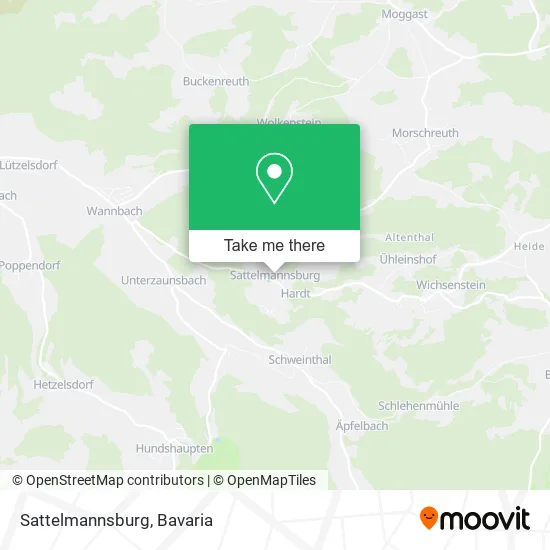 Карта Sattelmannsburg