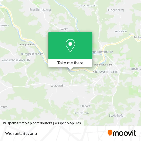 Карта Wiesent