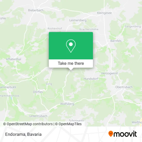 Карта Endorama