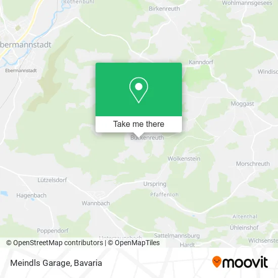 Карта Meindls Garage