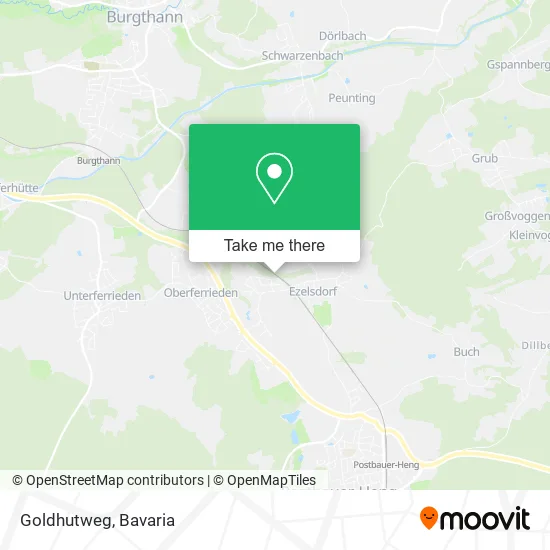 Карта Goldhutweg