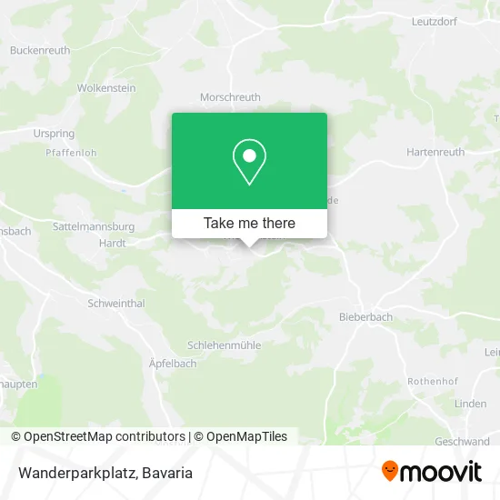 Карта Wanderparkplatz