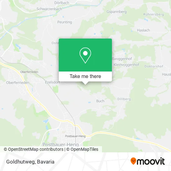Карта Goldhutweg