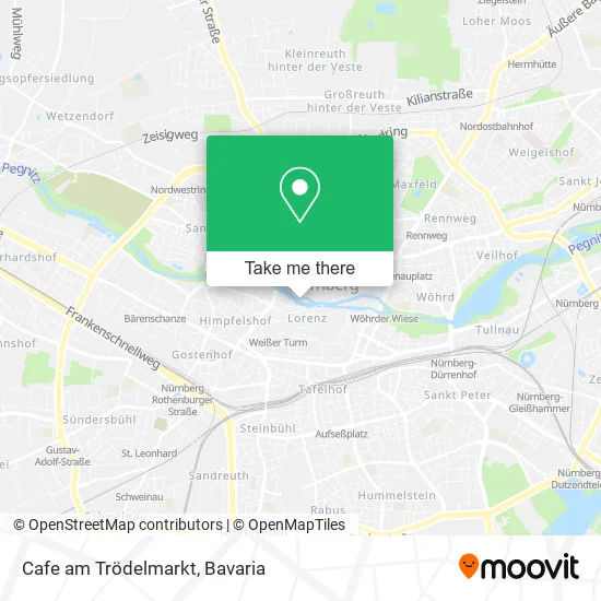 Карта Cafe am Trödelmarkt