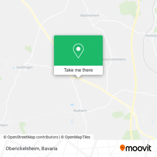 Карта Oberickelsheim