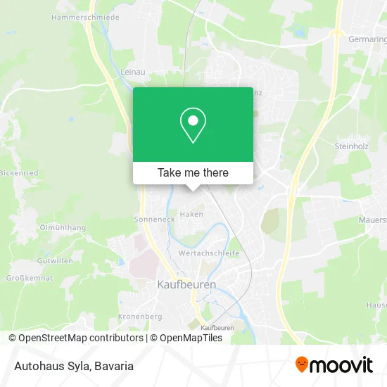 Карта Autohaus Syla