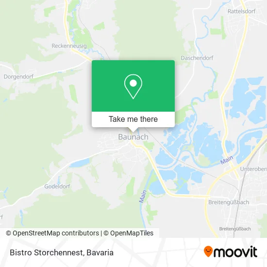 Карта Bistro Storchennest