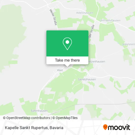 Карта Kapelle Sankt Rupertus