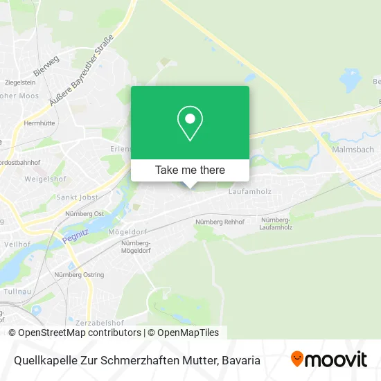 Карта Quellkapelle Zur Schmerzhaften Mutter