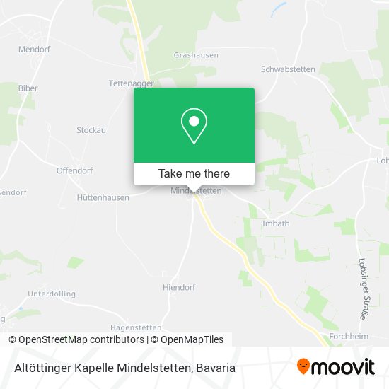 Altöttinger Kapelle Mindelstetten map