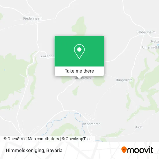 Карта Himmelsköniging