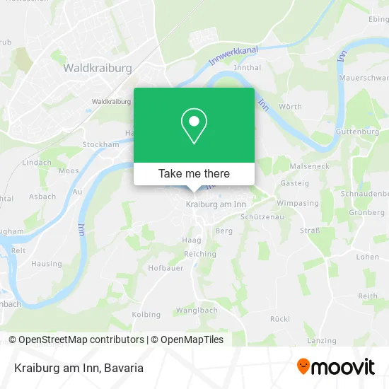 Карта Kraiburg am Inn