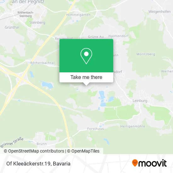 Карта Of Kleeäckerstr.19