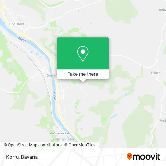 Карта Korfu