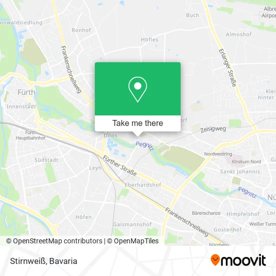 Карта Stirnweiß