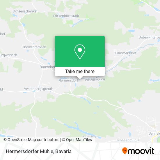 Hermersdorfer Mühle map