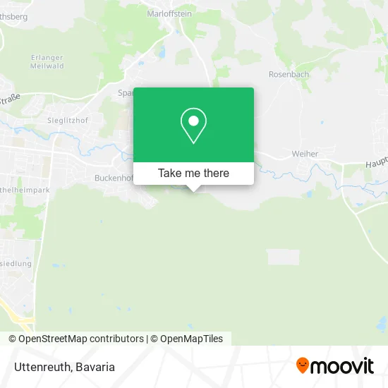 Карта Uttenreuth