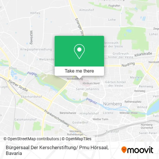 Карта Bürgersaal Der Kerscherstiftung/ Pmu Hörsaal