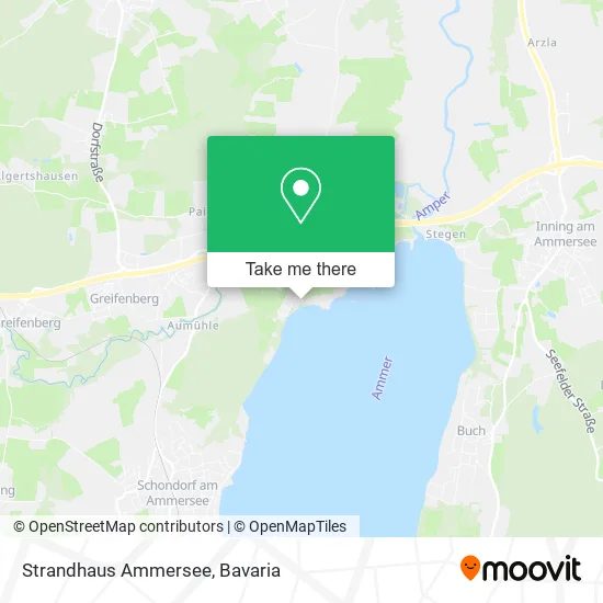Карта Strandhaus Ammersee