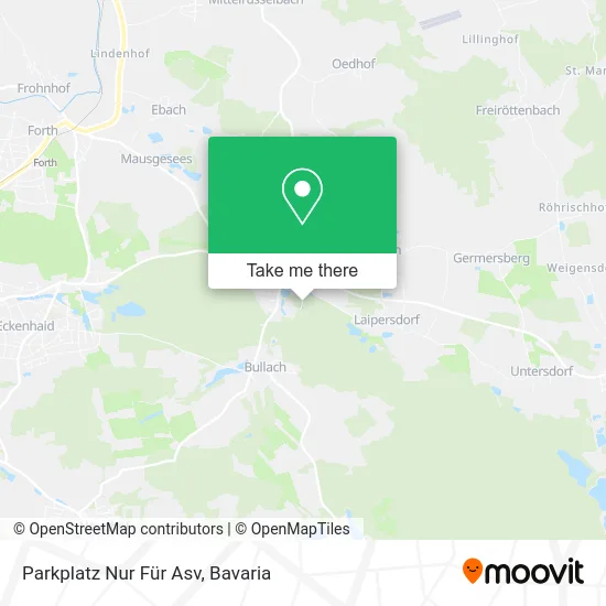 Карта Parkplatz Nur Für Asv