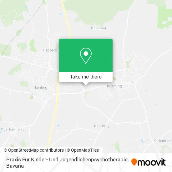 Карта Praxis Für Kinder- Und Jugendlichenpsychotherapie