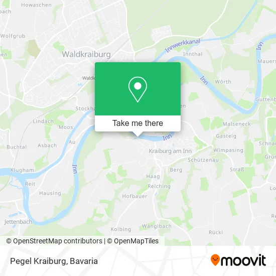 Карта Pegel Kraiburg