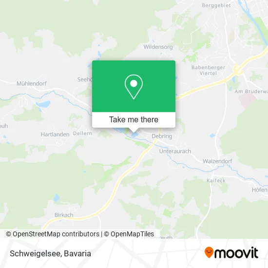 Карта Schweigelsee