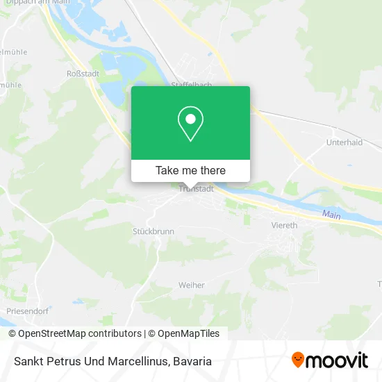 Карта Sankt Petrus Und Marcellinus