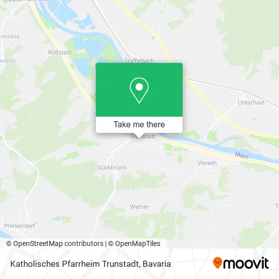Карта Katholisches Pfarrheim Trunstadt