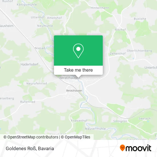Карта Goldenes Roß