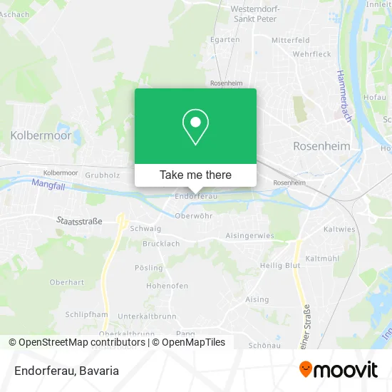 Карта Endorferau