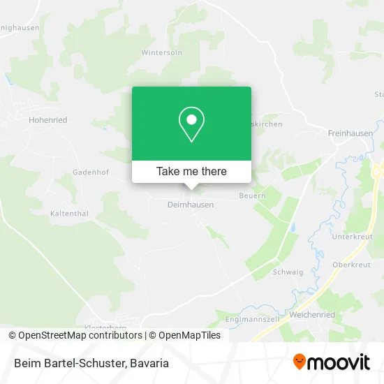 Карта Beim Bartel-Schuster
