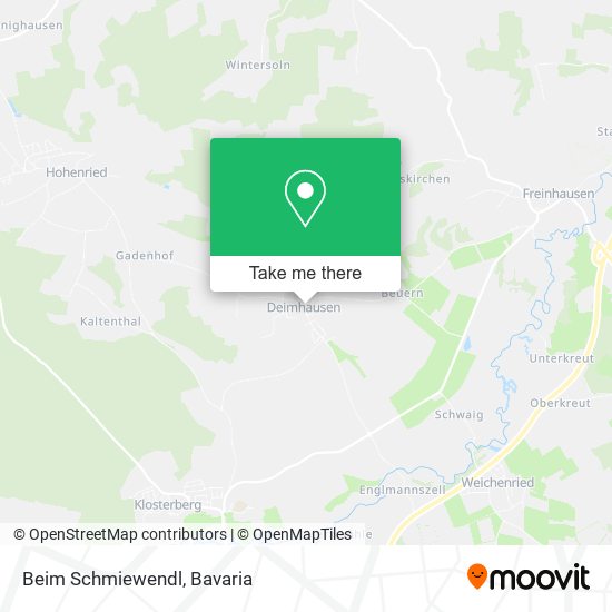 Карта Beim Schmiewendl