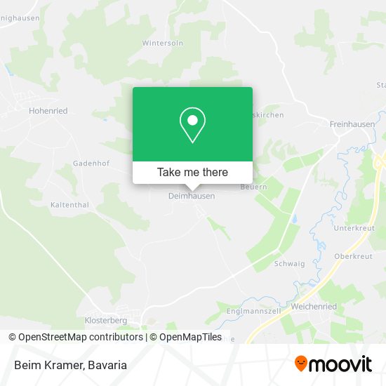 Карта Beim Kramer