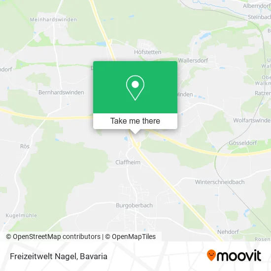 Карта Freizeitwelt Nagel