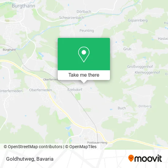 Карта Goldhutweg