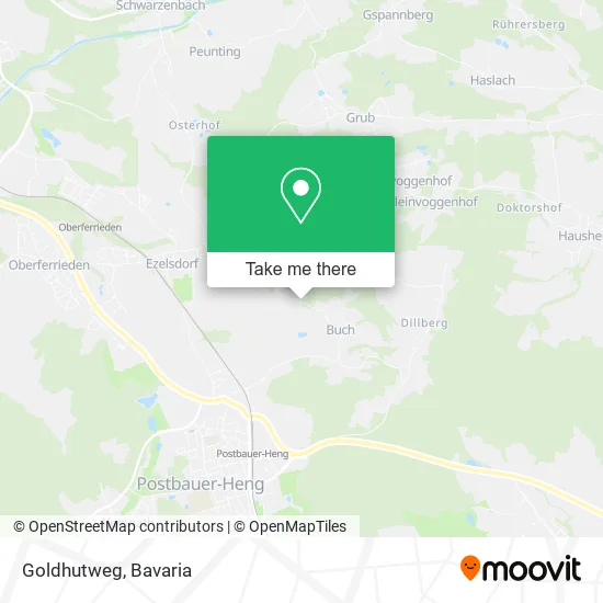 Карта Goldhutweg