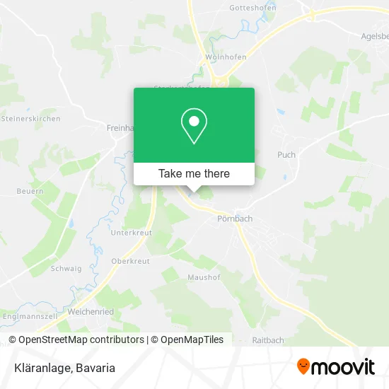 Карта Kläranlage