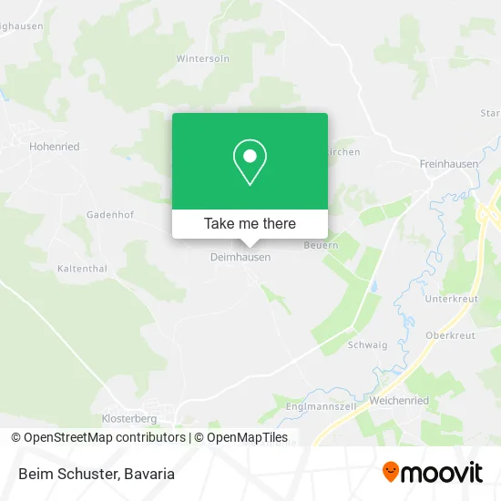 Карта Beim Schuster