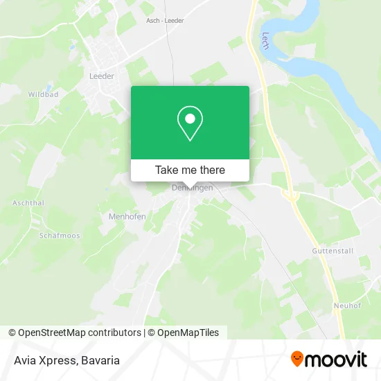 Карта Avia Xpress