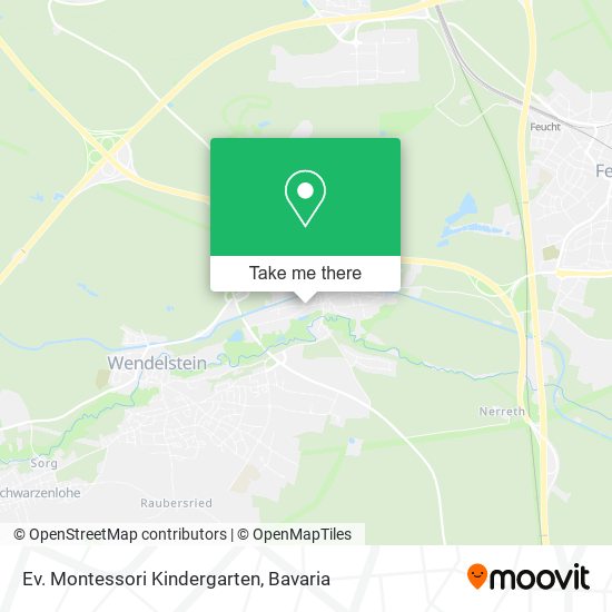 Ev. Montessori Kindergarten map