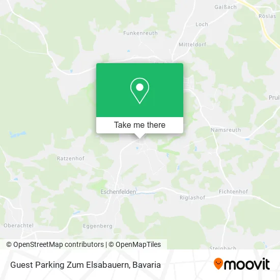 Карта Guest Parking Zum Elsabauern