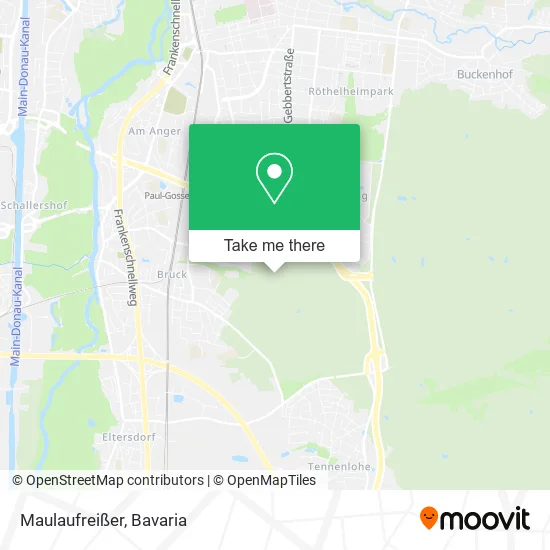 Карта Maulaufreißer