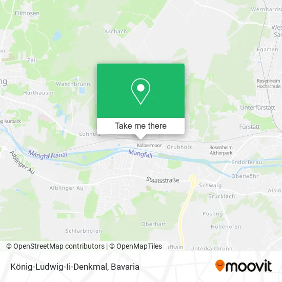 Карта König-Ludwig-Ii-Denkmal